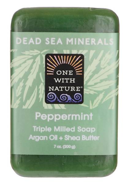 One With Nature - One With Nature Peppermint Bar Soap (Formerly Hemp) 7 oz