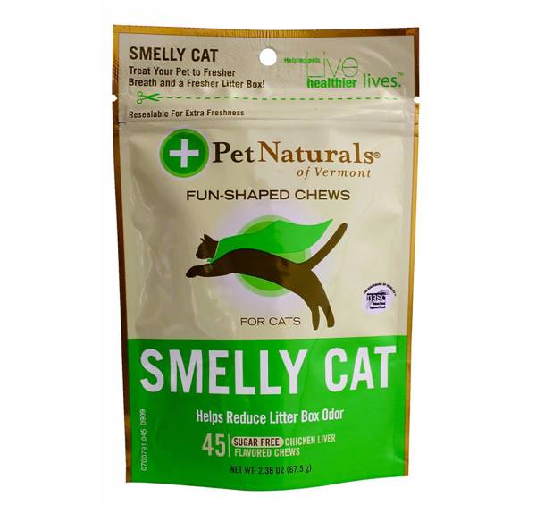 Pet Naturals Of Vermont - Pet Naturals Of Vermont Smelly Cat 45 pc