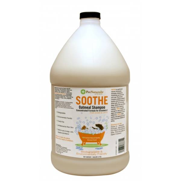 Pet Naturals Of Vermont - Pet Naturals Of Vermont SOOTHE Concentrate Oatmeal Shampoo for Dogs & Cats 1 gal