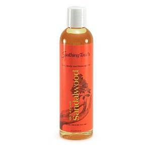 Soothing Touch - Soothing Touch Bath & Body Massage Oil Sandalwood 8 oz