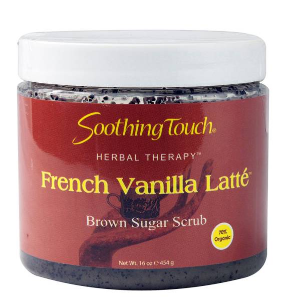 Soothing Touch - Soothing Touch Brown Sugar Scrub French Vanilla Latte 70% Organic 16 oz