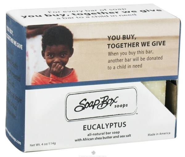 Soapbox - Soapbox All Natural Bar Soap Eucalyptus 4 oz
