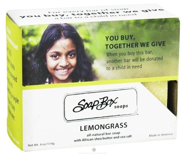 Soapbox - Soapbox All Natural Bar Soap Lemongrass 4 oz