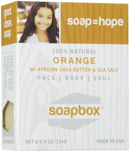 Soapbox - Soapbox All Natural Bar Soap Orange 4 oz