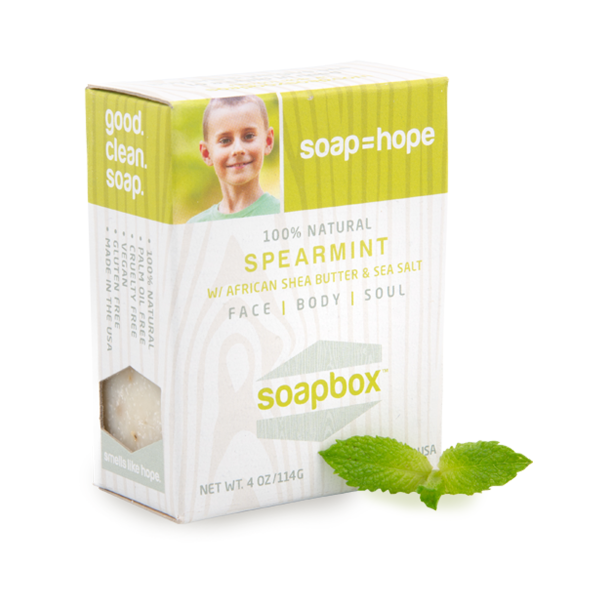 Soapbox - Soapbox All Natural Bar Soap Spearmint 4 oz