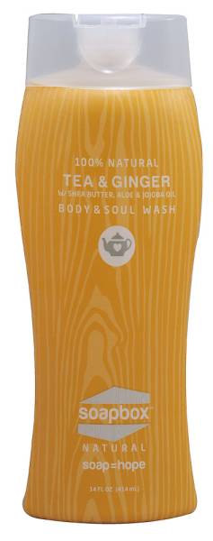 Soapbox - Soapbox All Natural Body Wash Tea & Ginger 14 oz
