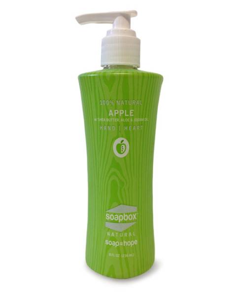Soapbox - Soapbox All Natural Liquid Hand Soap Apple 8 oz