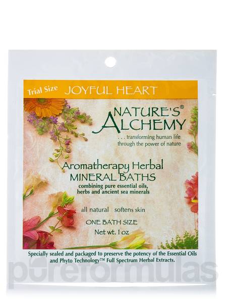 Nature's Alchemy - Nature's Alchemy Aromatherapy Bath Joyful Heart 1 oz