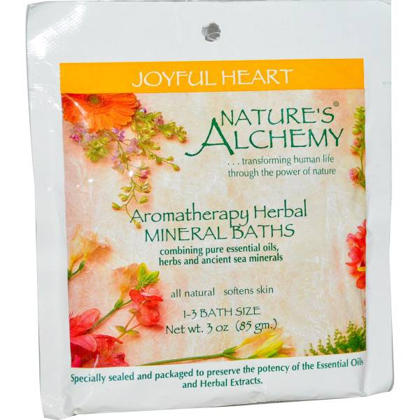 Nature's Alchemy - Nature's Alchemy Aromatherapy Bath Joyful Heart 3 oz