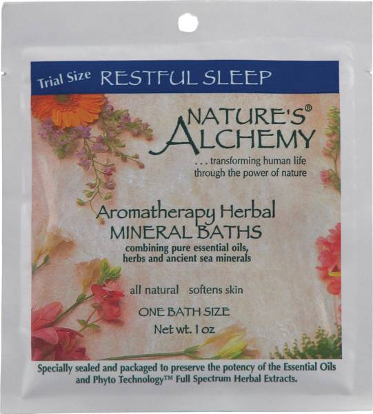 Nature's Alchemy - Nature's Alchemy Aromatherapy Bath Restful Sleep 1 oz