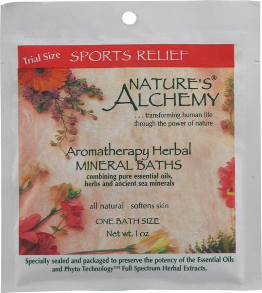 Nature's Alchemy - Nature's Alchemy Aromatherapy Bath Sports Relief 1 oz