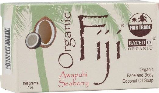 Organic Fiji - Organic Fiji Organic Awapuhi Seaberry Soap Bar 240 gm