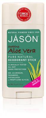 Jason Natural Products - Jason Natural Products Deodorant Aloe Vera Stick 2.5 oz