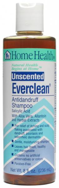 Home Health - Home Health Everclean Dandruff Shampoo Unscented 8 oz