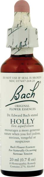 Bach Flower Essences - Bach Flower Essences Flower Essence Holly 20 ml