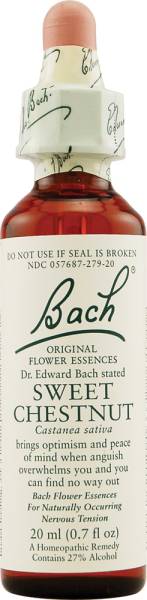 Bach Flower Essences - Bach Flower Essences Flower Essence Sweet Chestnut 20 ml