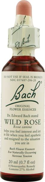 Bach Flower Essences - Bach Flower Essences Flower Essence Wild Rose 20 ml