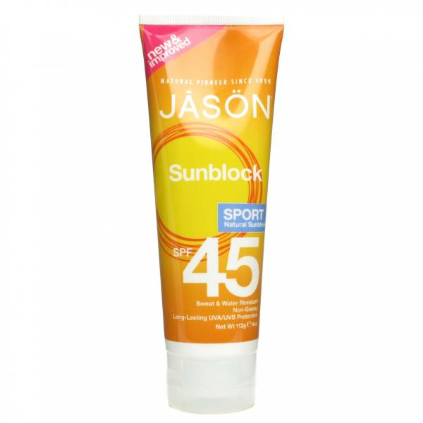 Jason Natural Products - Jason Natural Products SPF40 Active Sun Block 4 oz