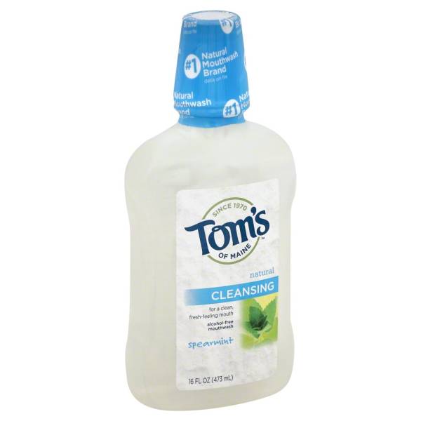 Tom'S Of Maine - Tom's Of Maine Cleansing Spearmint Mouthwash 16 oz