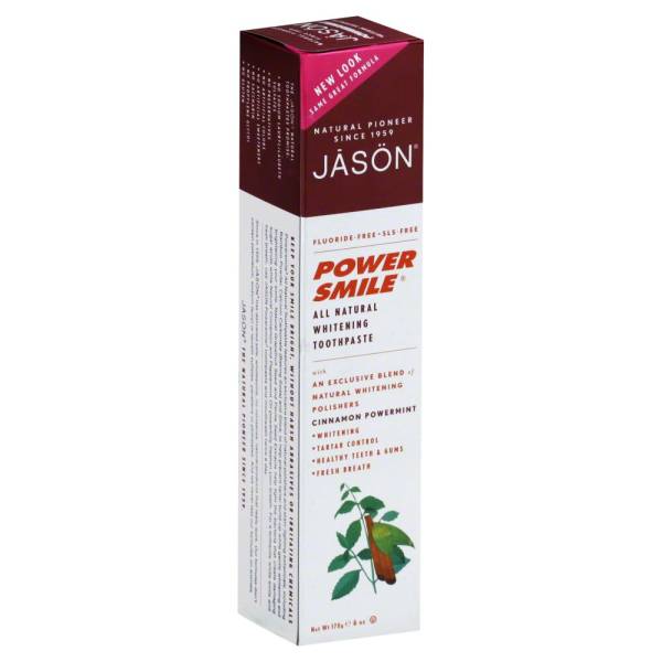Jason Natural Products - Jason Natural Products Toothpaste PowerSmile Cinnamon Mint 6 oz
