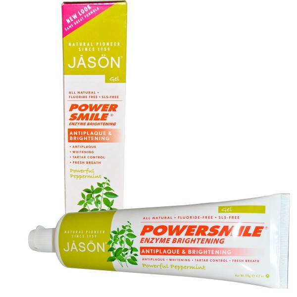 Jason Natural Products - Jason Natural Products Enzyme Brightening Toothpaste 4.2 oz