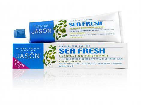 Jason Natural Products - Jason Natural Products Toothpaste Sea Fresh 6 oz