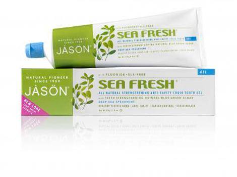 Jason Natural Products - Jason Natural Products Toothpaste Sea Fresh Plus CoQ10 Gel 6 oz