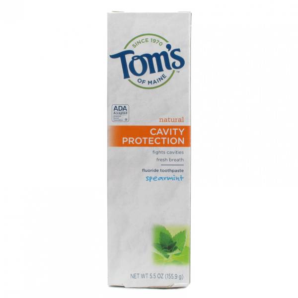 Tom'S Of Maine - Tom's Of Maine Toothpaste w/Calc & Fluoride Spearmint 5.5 oz
