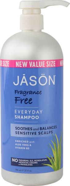 Jason Natural Products - Jason Natural Products Shampoo Fragrance Free 32 oz