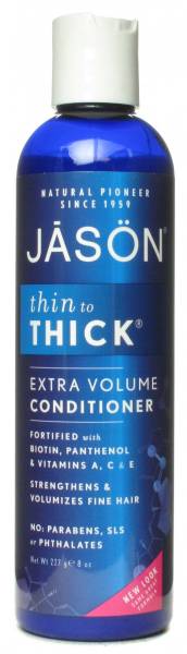 Jason Natural Products - Jason Natural Products Thin to Thick Hair Conditioner 8 oz