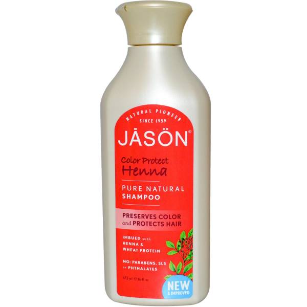 Jason Natural Products - Jason Natural Products Shampoo Henna Hi-Lights 16 oz