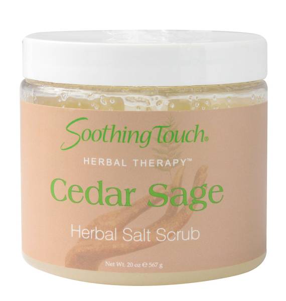 Soothing Touch - Soothing Touch Salt Scrub Cedar Sage 20 oz