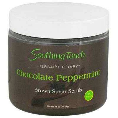 Soothing Touch - Soothing Touch Brown Sugar Scrub Chocolate Peppermint 70% Organic 16 oz