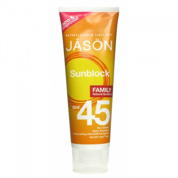 Jason Natural Products - Jason Natural Products SPF36 Family Sun Block 4 oz