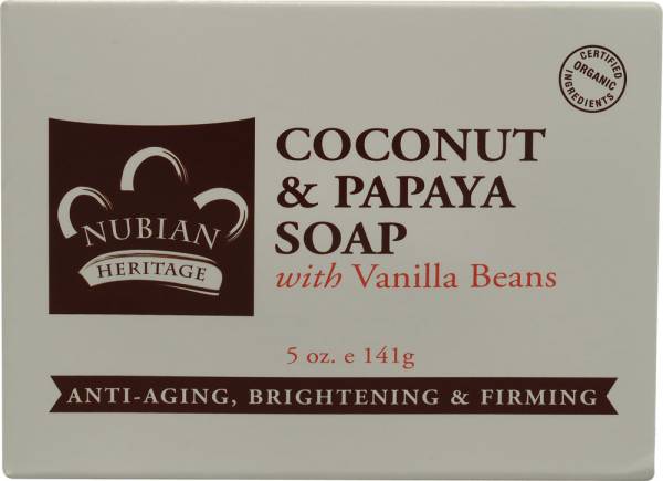 Nubian Heritage - Nubian Heritage Bar Soap Coconut & Papaya 5 oz