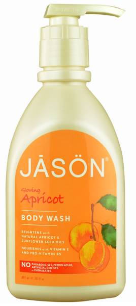 Jason Natural Products - Jason Natural Products Satin Body Wash Apricot 30 oz