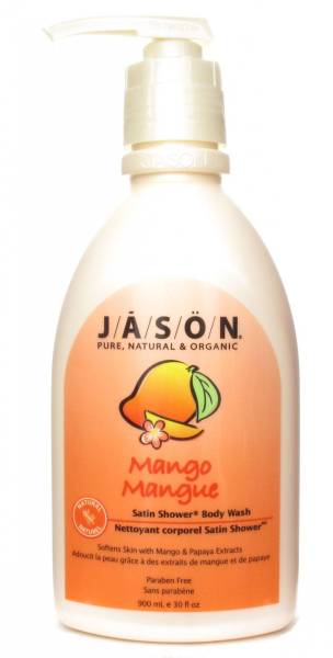 Jason Natural Products - Jason Natural Products Satin Shower Body Wash Mango & Papaya 30 oz