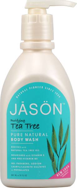 Jason Natural Products - Jason Natural Products Satin Body Wash Tea Tree 30 oz
