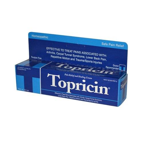 Topical Biomedics - Topical Biomedics Topricin Cream 2 oz