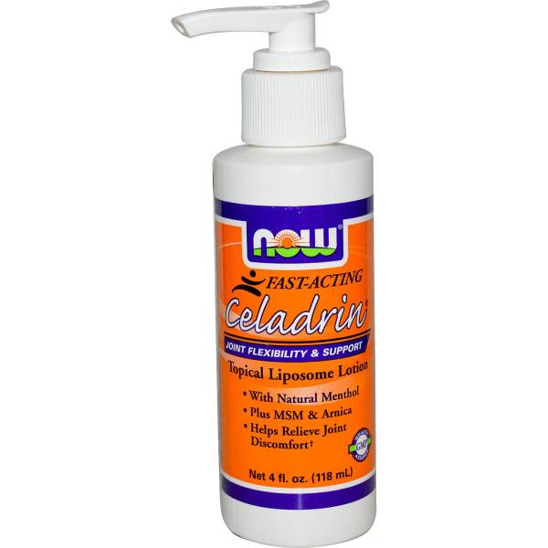 Now Foods - Now Foods Celadrin Topical Liposome Lotion 4 oz