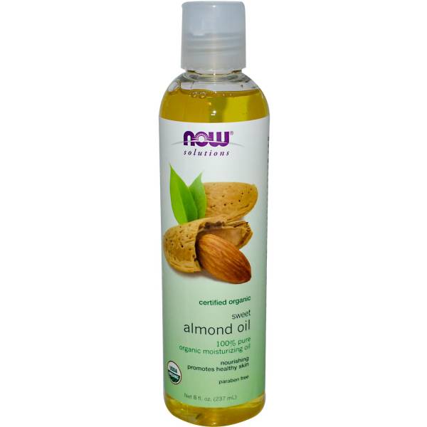 Now Foods - Now Foods Organic Sweet Almond Oil 8 fl oz