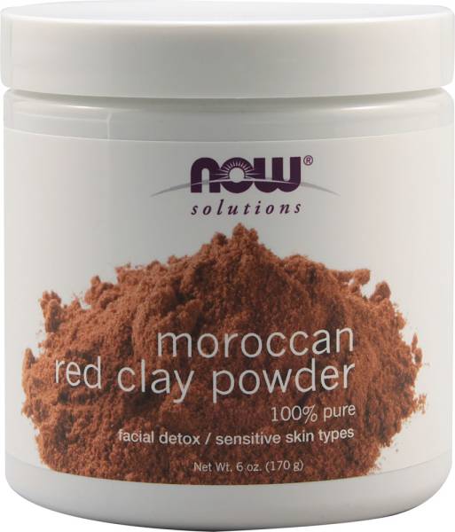 Now Foods - Now Foods Red Clay Powder Moroccan 6 oz
