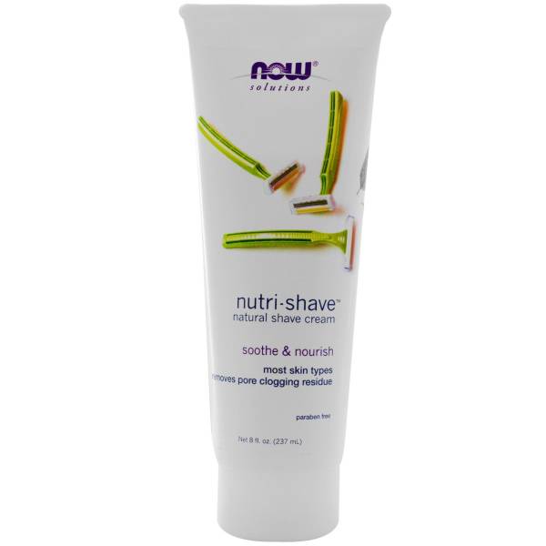 Now Foods - Now Foods Nutri-Shave Natural Shave Cream 8 fl oz