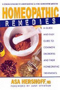 Books - Homeopathic Remedies - Asa Hersoff