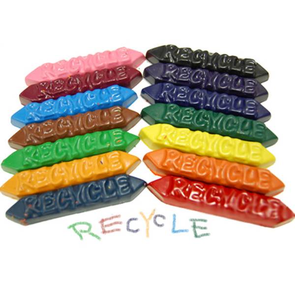 Crazy Crayons - Crazy Crayons 14 Count - Recycle Sticks