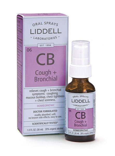 Liddell Laboratories - Liddell Laboratories Homeopathic Remedies - Cough and Bronchial 1 oz