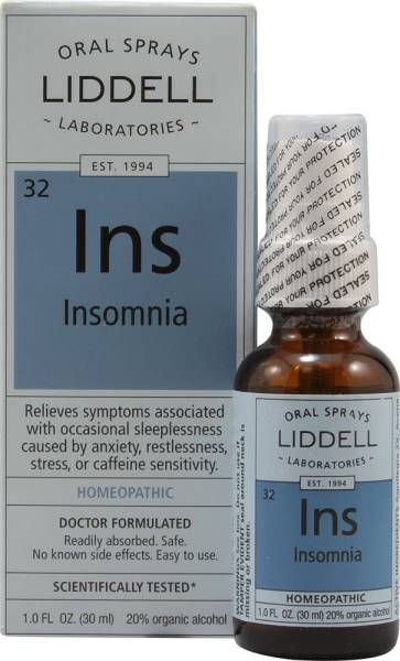 Liddell Laboratories - Liddell Laboratories Homeopathic Remedies - Insomnia 1 oz