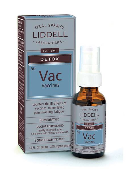 Liddell Laboratories - Liddell Laboratories Homeopathic Remedies - Detox Vaccines 1 oz