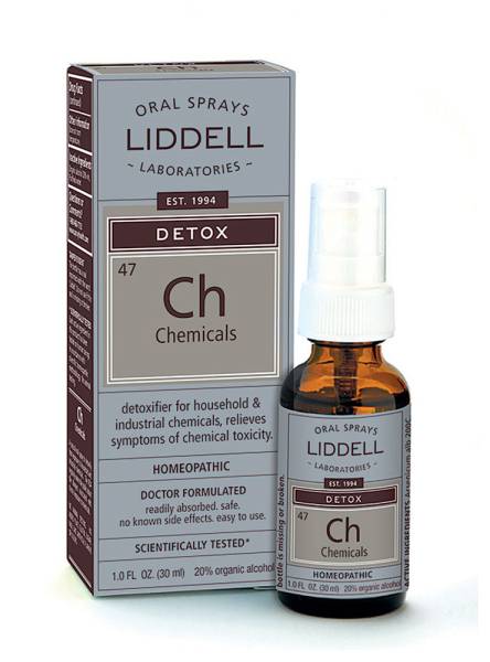 Liddell Laboratories - Liddell Laboratories Homeopathic Remedies - Detox Chemicals 1 oz
