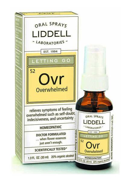 Liddell Laboratories - Liddell Laboratories Homeopathic Remedies - Feeling Overwhelmed 1 oz